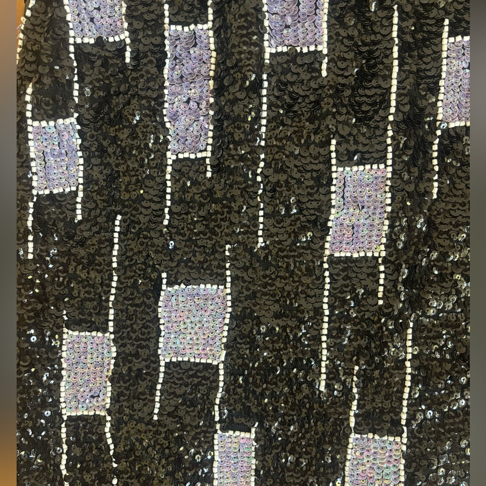 Vintage sequin and beaded top - Picture 2 of 6